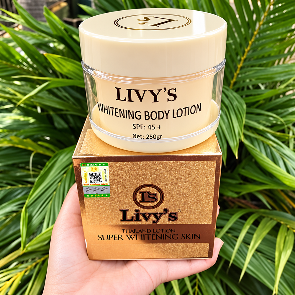 Kem Body Livy's Hộp Vàng 250g Chính Hãng Giá Tốt – Dưỡng Ẩm, Hỗ Trợ Sáng Da9
