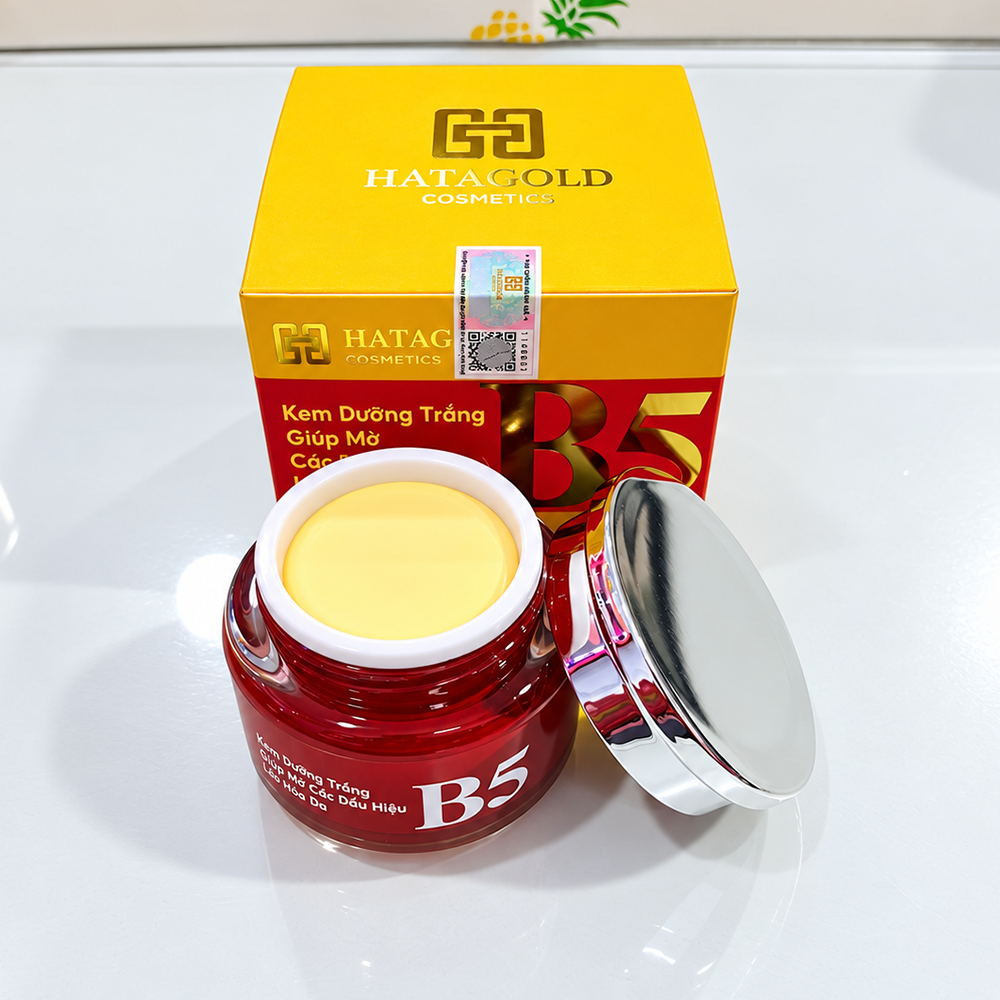 Kem Dưỡng Sáng Da B5 Hatagold Màu Đỏ, Bí Quyết Mờ Thâm Sạm2