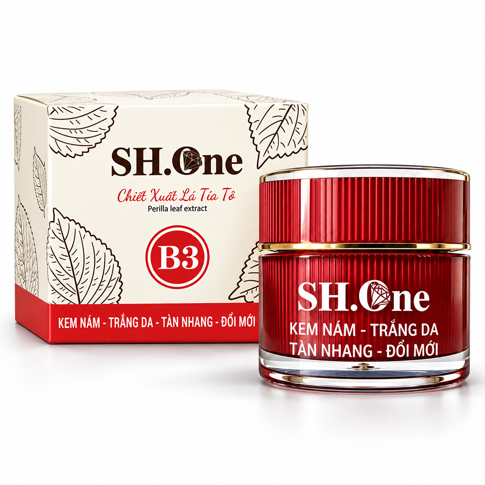 Kem Face B3 SH One Đỏ – Hỗ Trợ Mờ Nám, Dưỡng Trắng Da6