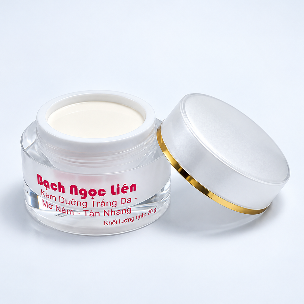 Kem Face Bạch Ngọc Liên 20g – Dưỡng Trắng, Hỗ Trợ Mờ Nám1