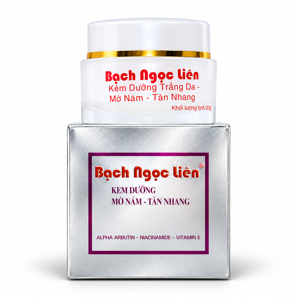 Kem Face Bạch Ngọc Liên 20g – Dưỡng Trắng, Hỗ Trợ Mờ Nám6