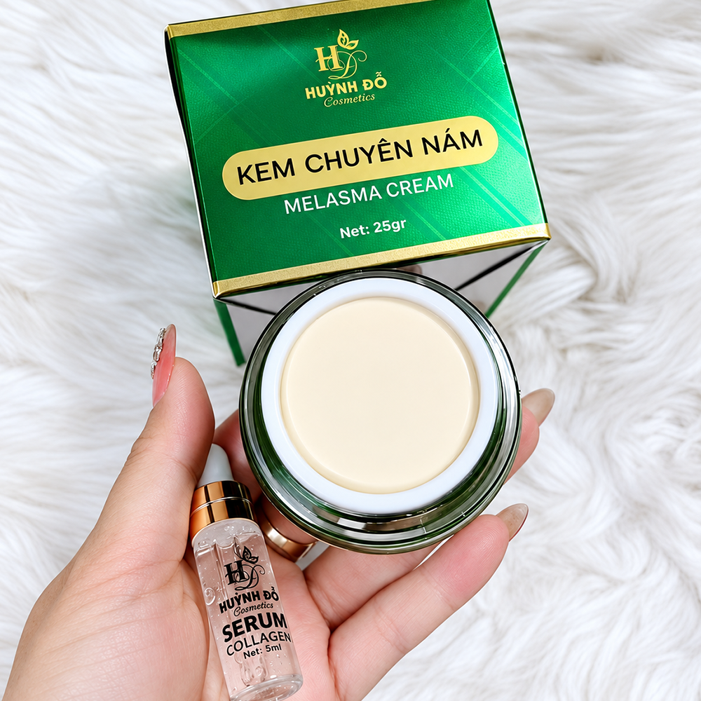 Kem Face Chuyên Nám Huỳnh Đỗ – Hỗ Trợ Mờ Nám, Sáng Da7