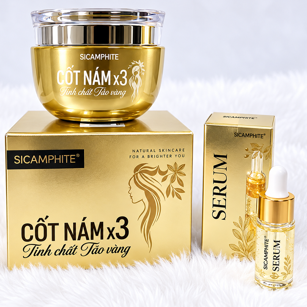 Kem Face Cốt Nám X3 Sica White 30gr – Dưỡng Sáng, Mịn Da1