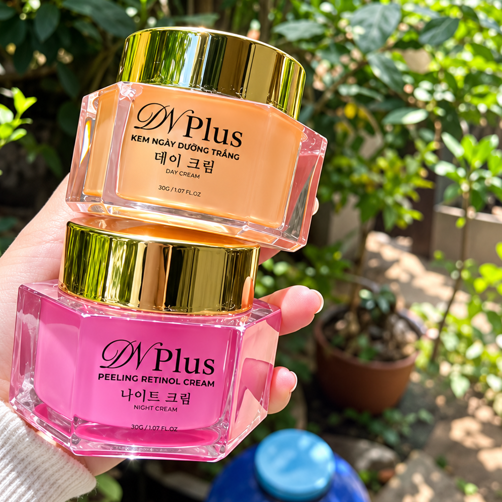 Kem Face DN Plus Đêm 20g Peeling Retinol Cream – Hỗ Trợ Giảm Mụn, Làm Sáng Và Mịn Da