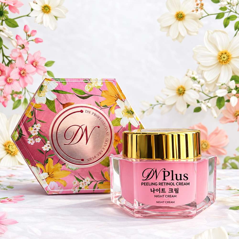 Kem Face DN Plus Đêm 20g Peeling Retinol Cream – Hỗ Trợ Giảm Mụn, Làm Sáng Và Mịn Da3