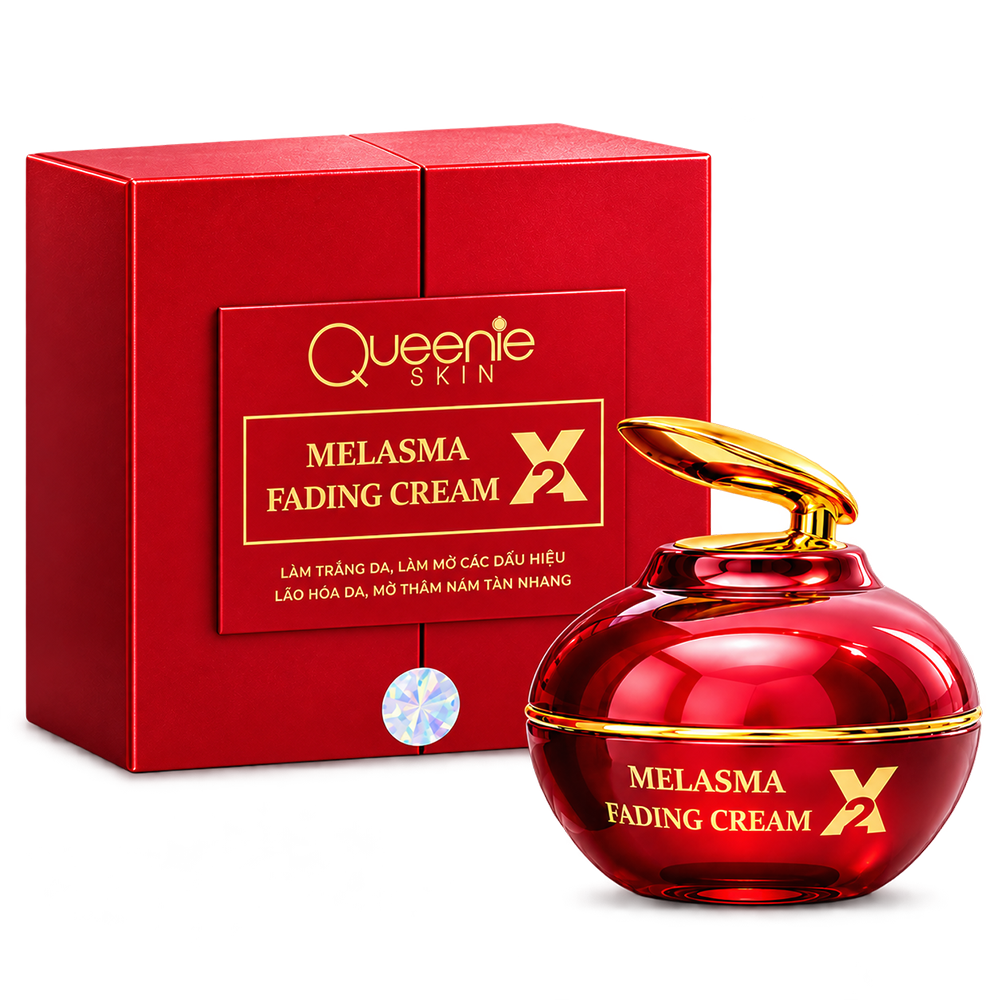Kem Face Huyết Nám Queenie Skin X2 – Hỗ Trợ Mờ Nám, Sáng Da9