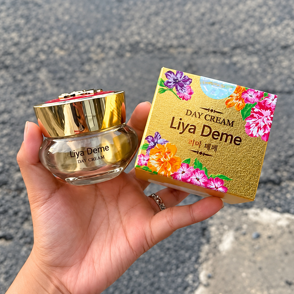 Kem Face Liyapai Day Cream 20g – Dưỡng Trắng, Hỗ Trợ Mờ Nám Tàn Nhang5