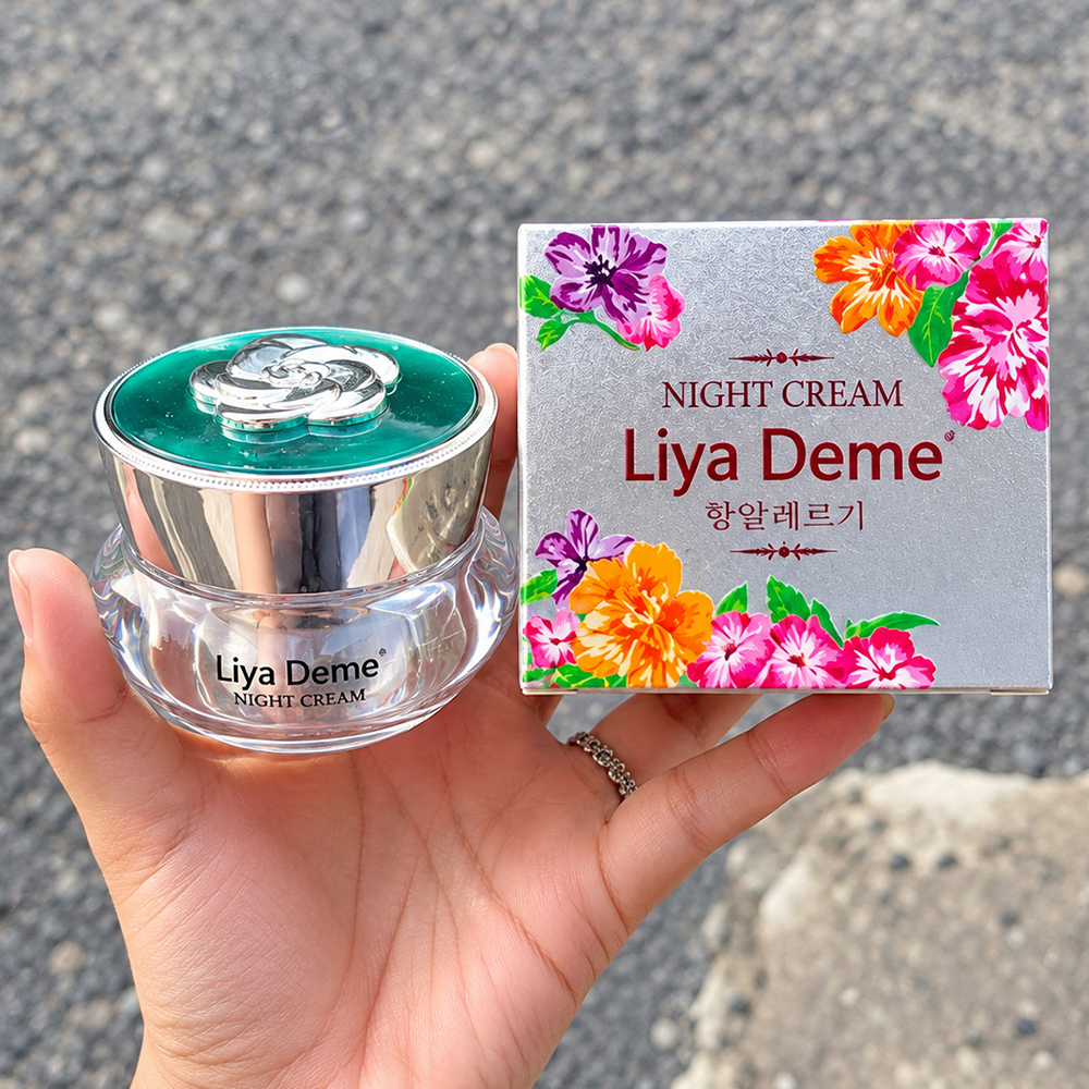 Kem Face Liyapai Dưỡng Trắng Da Ban Đêm – Hỗ Trợ Mờ Nám, Tàn Nhang2