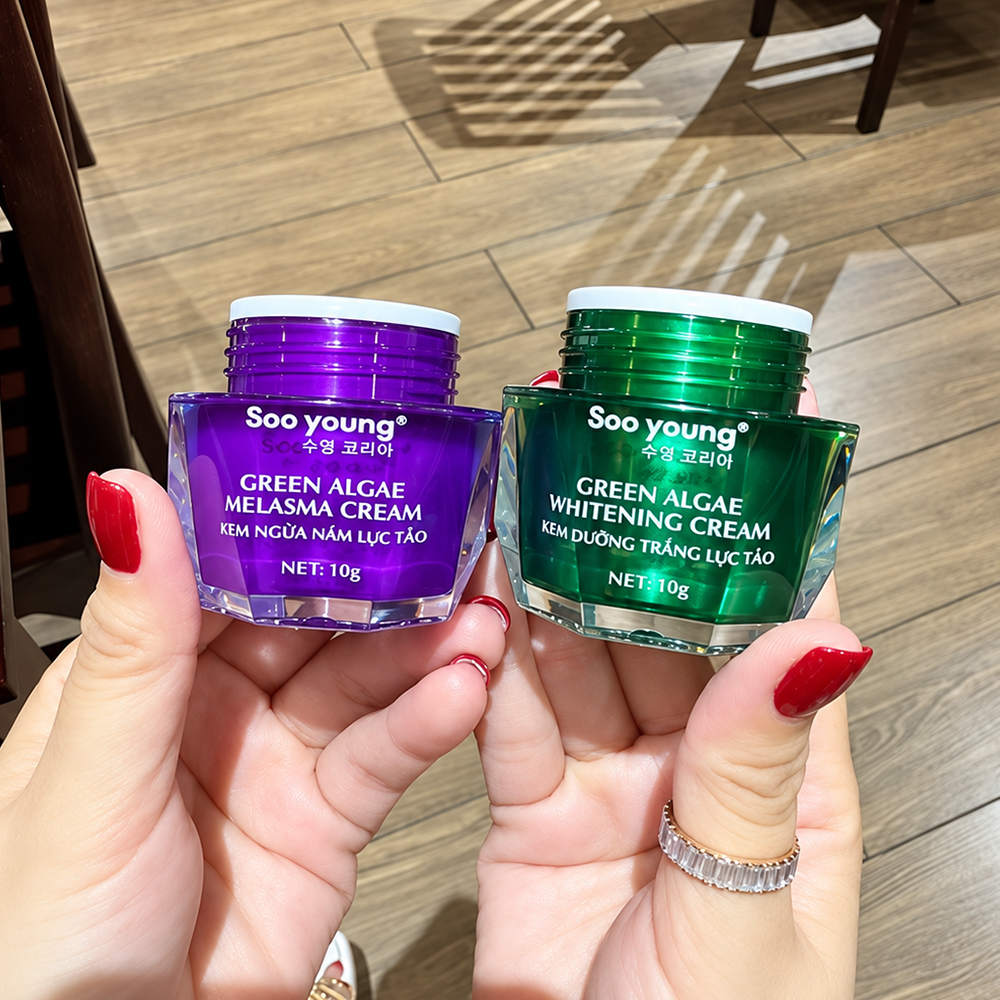 Kem Face Tím Soo Young 10g – Hỗ Trợ Mờ Nám, Dưỡng Sáng Da2