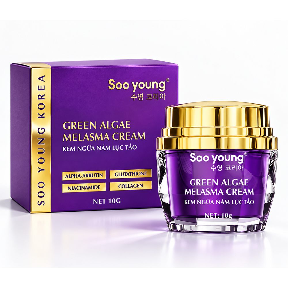 Kem Face Tím Soo Young 10g – Hỗ Trợ Mờ Nám, Dưỡng Sáng Da6
