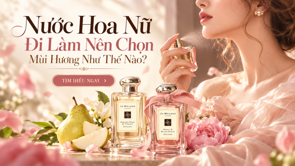 Nước Hoa Nữ Đi Làm Nên Chọn Mùi Hương Như Thế Nào
