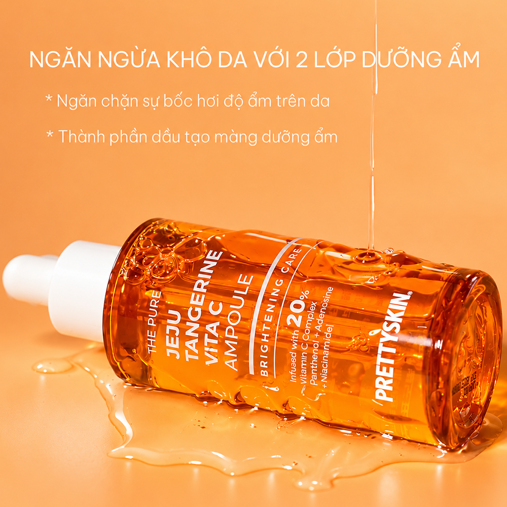 Serum Prettyskin Vita C 52ml – Dưỡng Sáng, Cấp Ẩm Da5