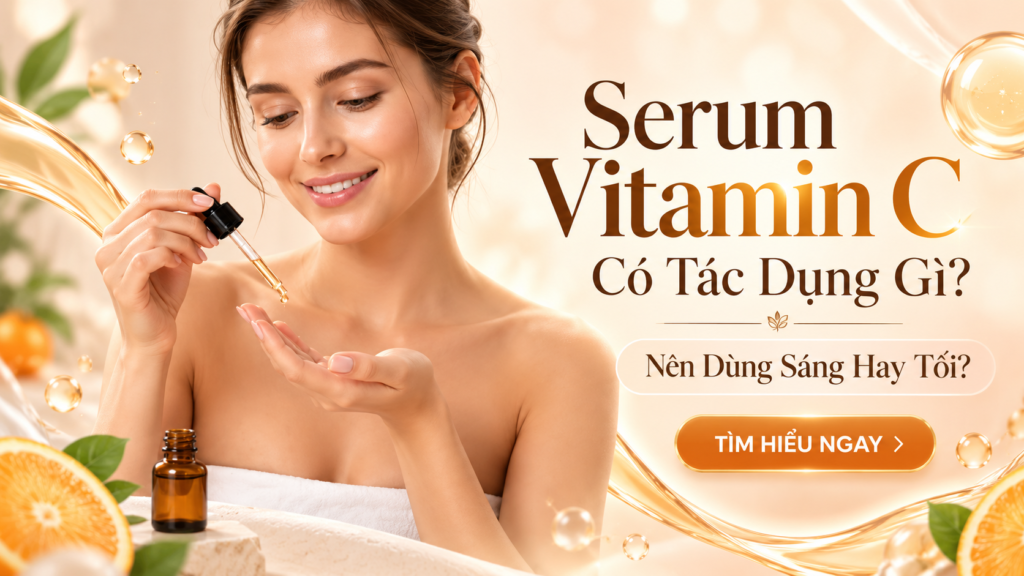 Serum Vitamin C Có Tác Dụng Gì